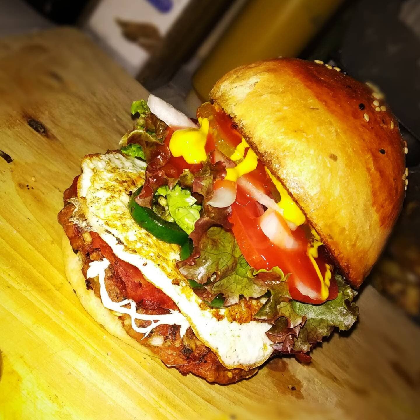Hamburguesa Ranchera.