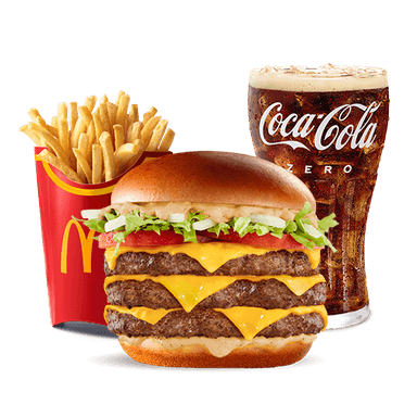 McCombo Grande Tasty Clásica 3 Carnes