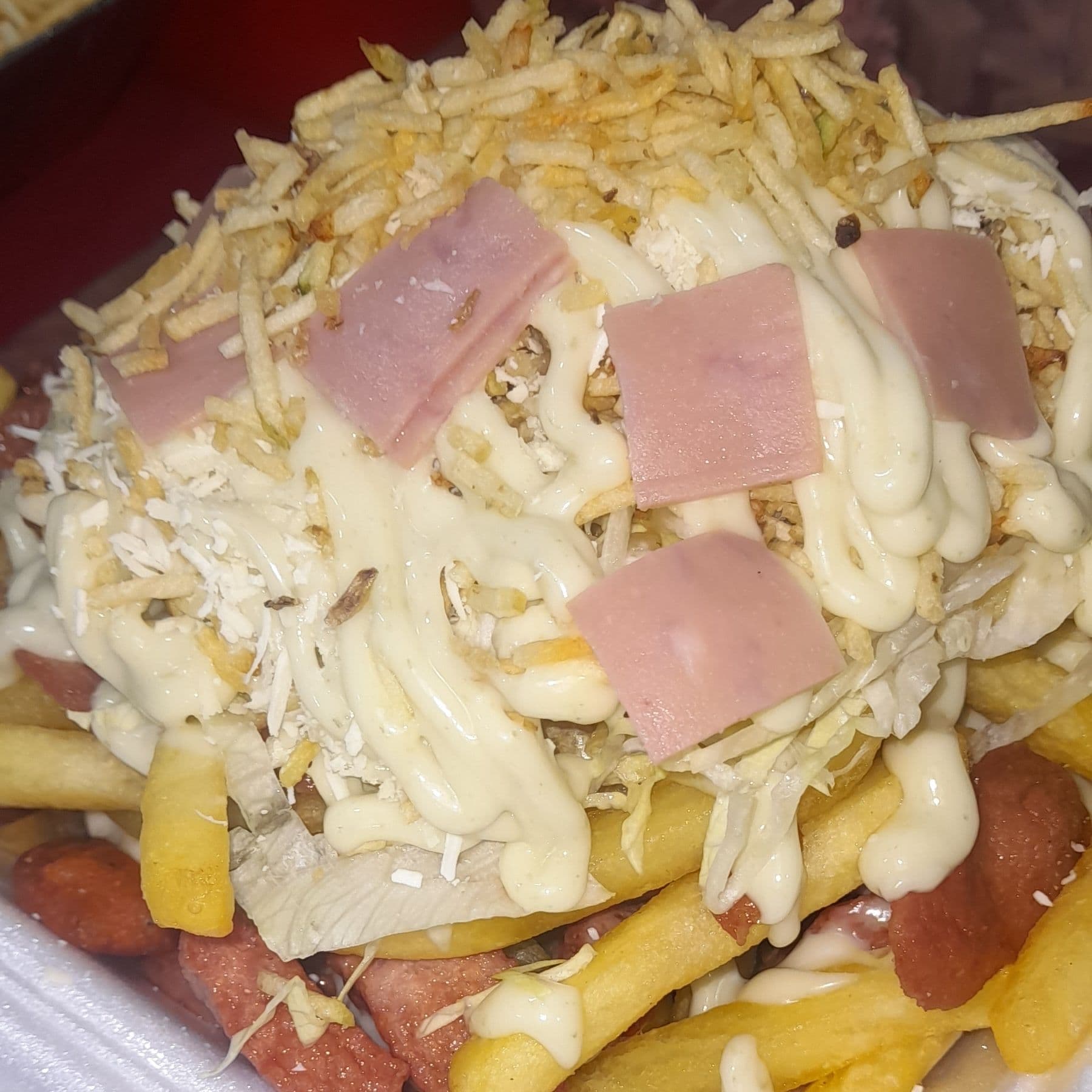 Salchipapa Súper Titanic