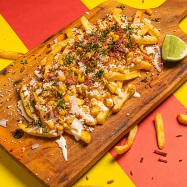 Papas Bacon Corn