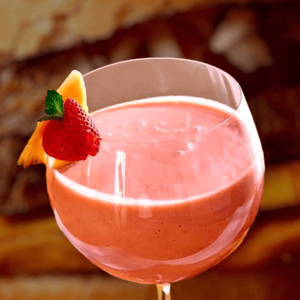 Jugo de Fresa con Leche
