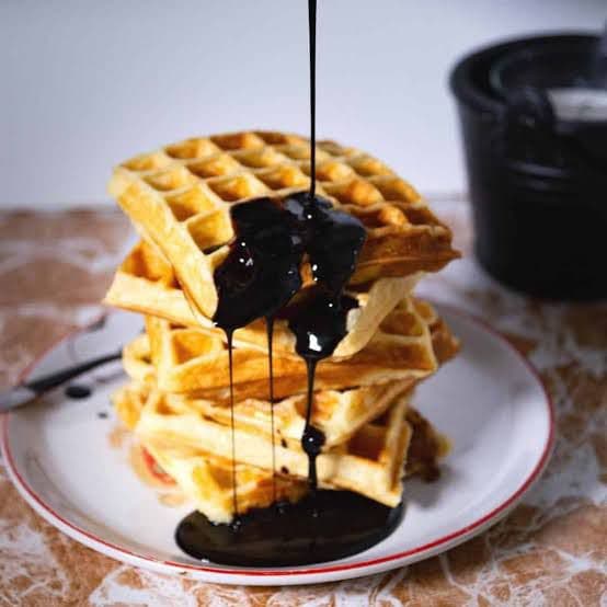 Waffles con Chocolate Hershey's