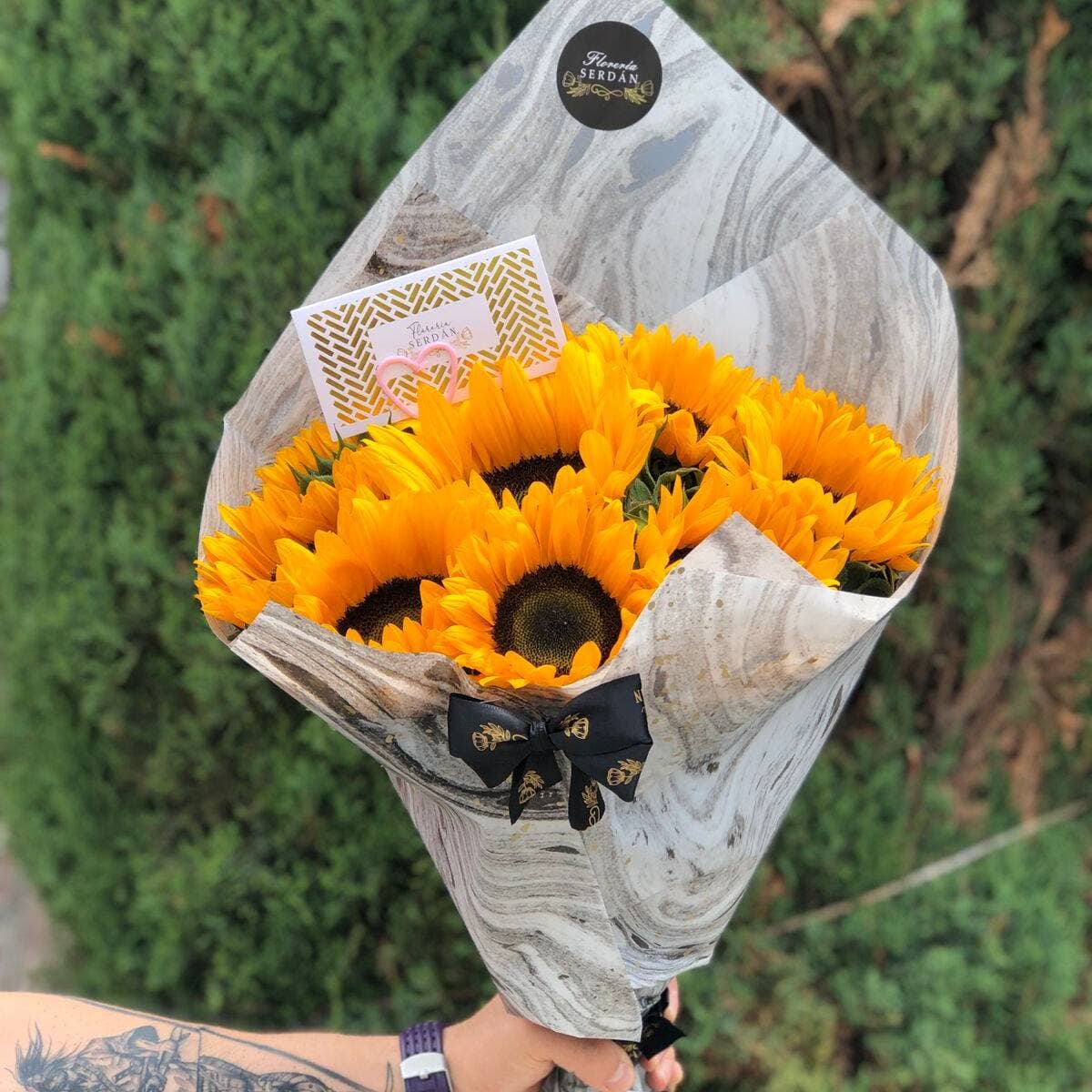 10 Girasoles