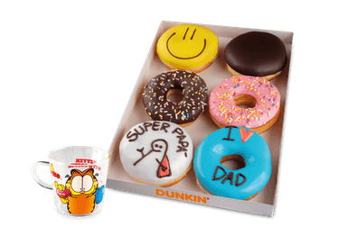 Donut CYP X6 Papá + Merch Garfield