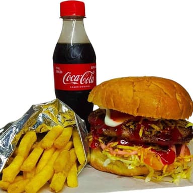 Hamburguesa personal en combo