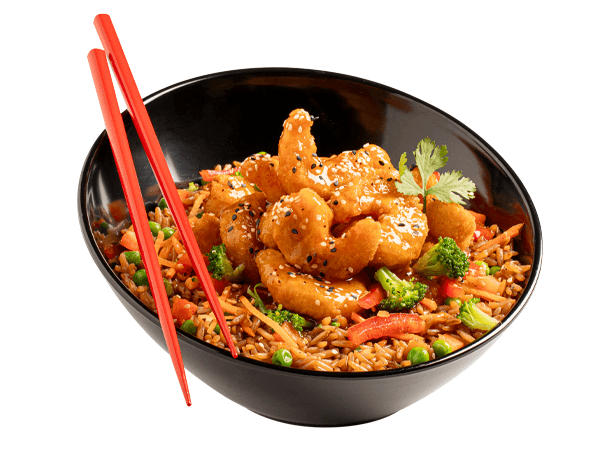 Camarones Mandariyaki