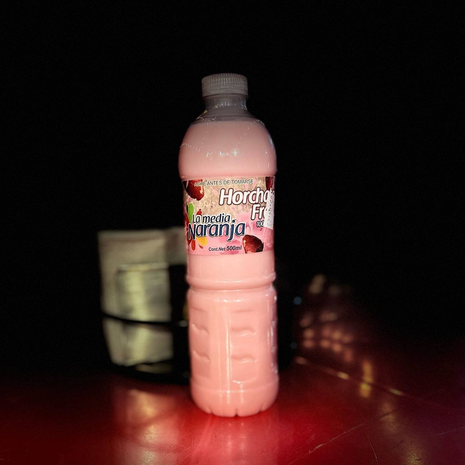 Agua Horchata Fresa 500ml.
