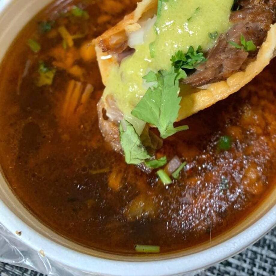 1/2 de consome (100 gr de Carne)