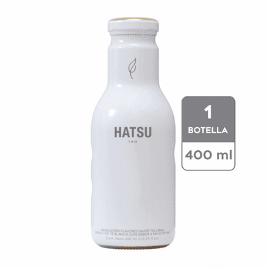 Hatsu Té Blanco y Mangostino 400Ml
