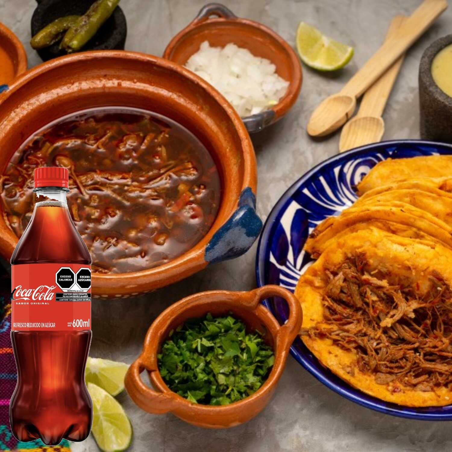 Birria Gde + Quesabirria + Coca Cola 600ml