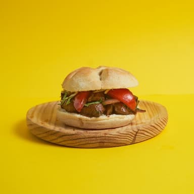 Sanguche Pollo saltado
