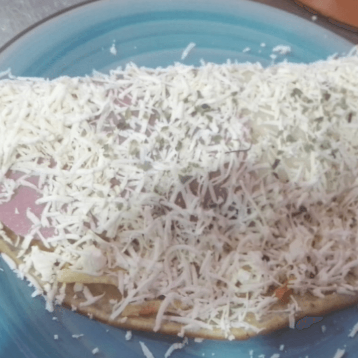 Waffle de Jamón y Queso