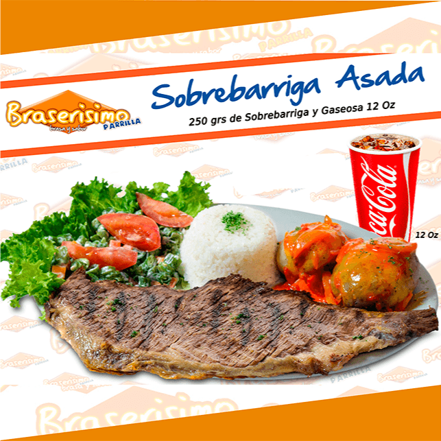 sobrebarriga a la Brasa