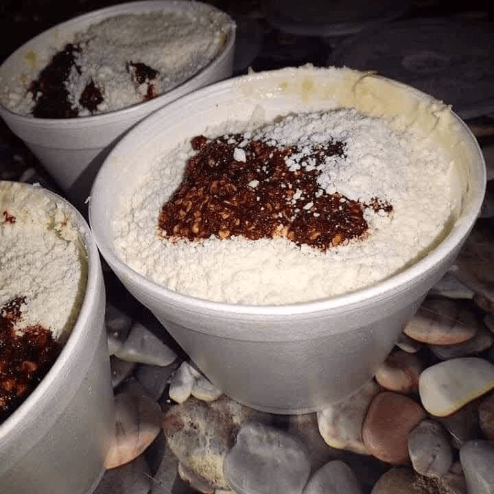 Esquite con Molleja