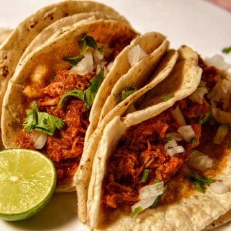 Taco Suave de Barbacoa de Res