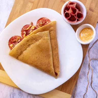 Crepa Salada Vishuddha "Carnes frías"