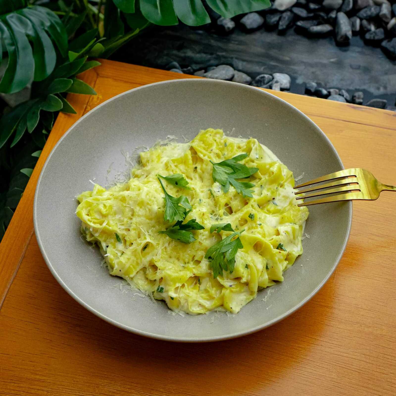 Gargoneli con Alfredo