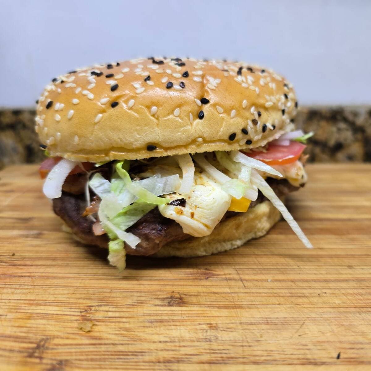 Hamburguesa Arrachera Especial