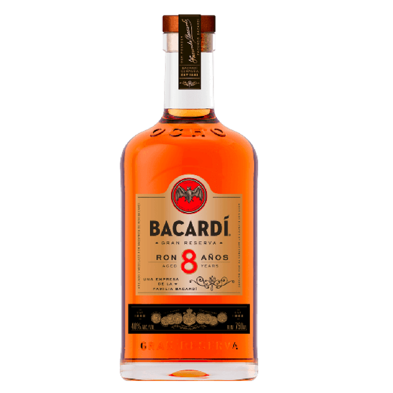 Bacardi Ron 8 700 ml