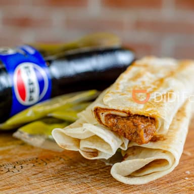 Combo 2 Burritos + Papas y Refresco