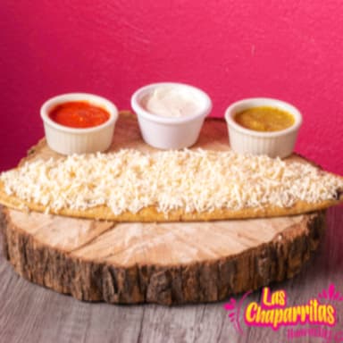 Huarache Sencillo (Queso,cebolla y salsa)