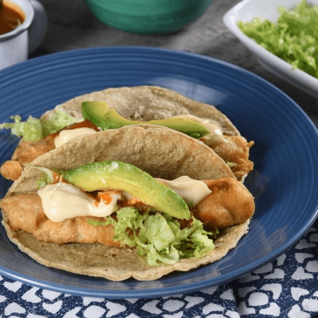 Orden tacos de Pescado Capeado Normal