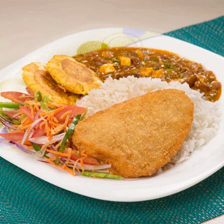 Milanesa de Pollo apanado