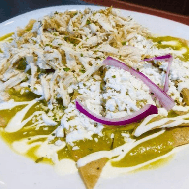 Chilaquiles Verdes o Rojos.