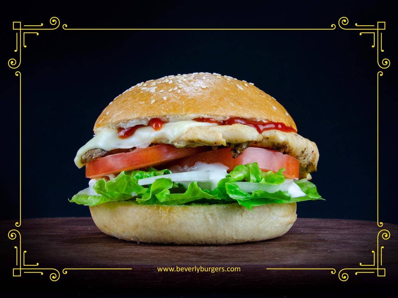 Hamburguesa Sencilla de Filete