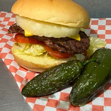 Hamburguesa Hawaiana