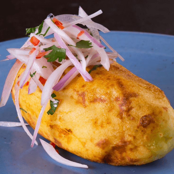 Papa Rellena de Carne