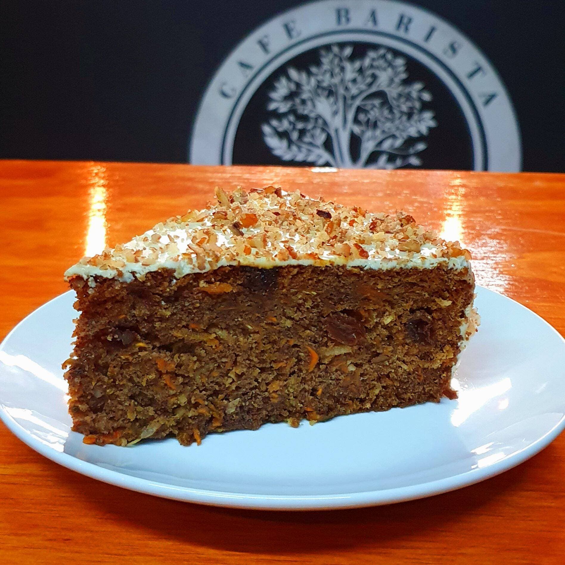 Rebanada de Pastel de Zanahoria