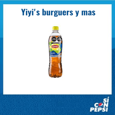 Lipton o Fuzetea (Te Negro Sabor Limón) 600ml