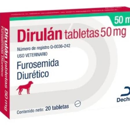 Dirulan 50mg 20 Tabletas