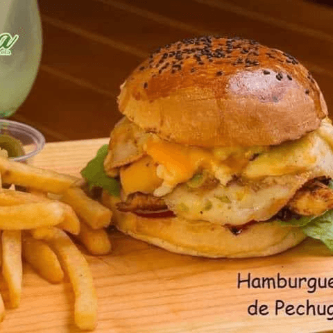 HAMBURGUESA DE PECHUGA