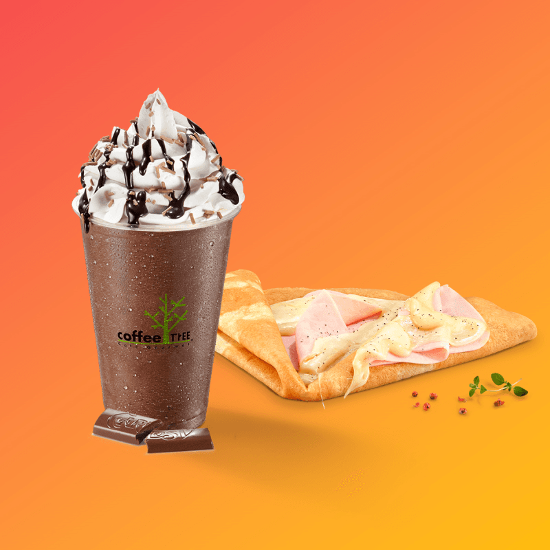 Combo Crepa +Frappé Leche