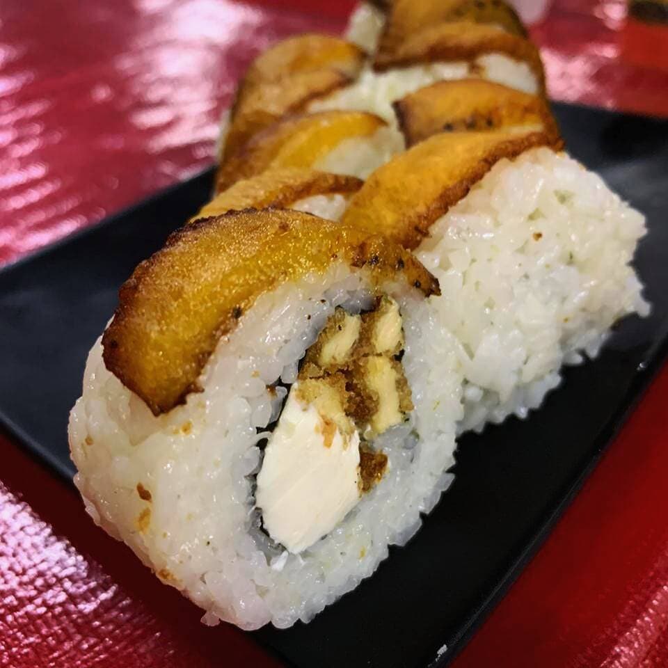 Banana Maki Camarón