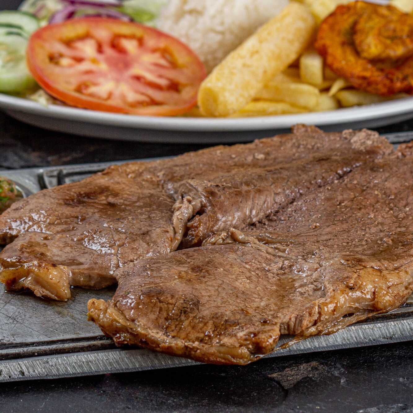 Bandeja con carne
