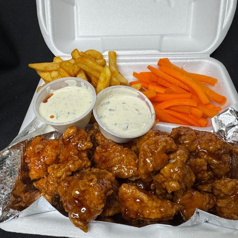 Boneless (500-600g) + Fries