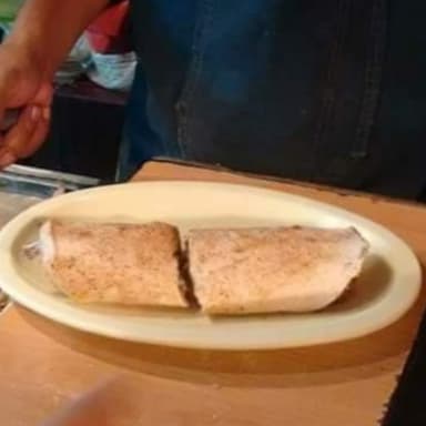 Taco de Pan Árabe (arrachera)