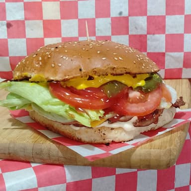 HAMBURGUESA HAWAIANA