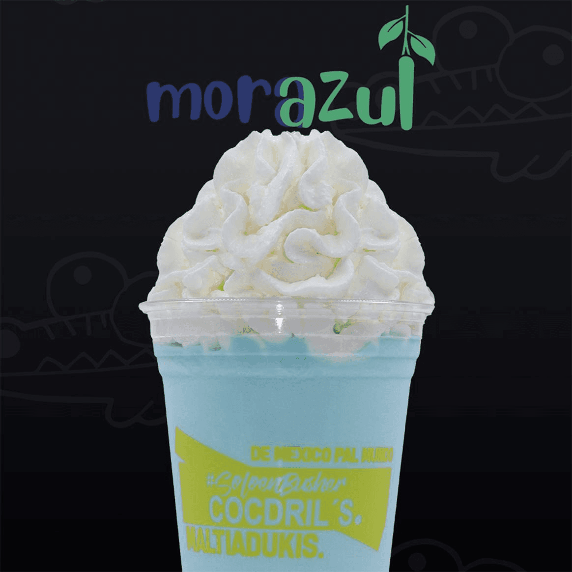 Malteada de Mora Azul
