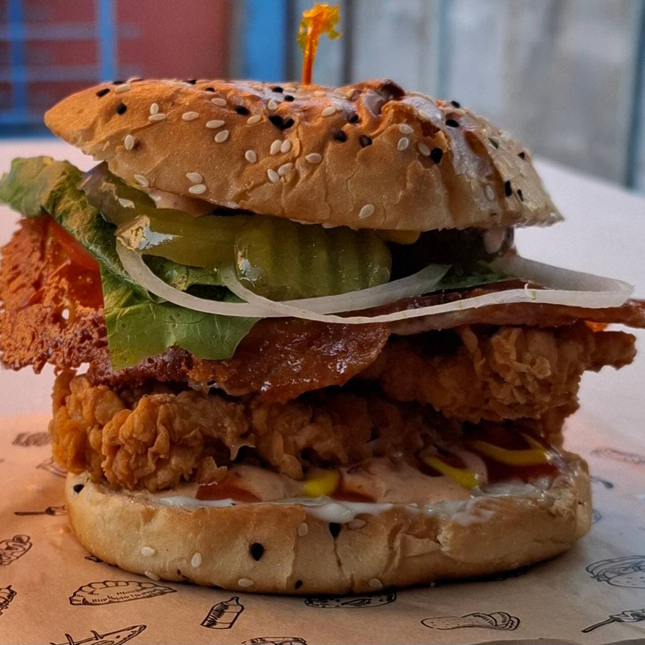 Combo Hamburguesa De Pechuga