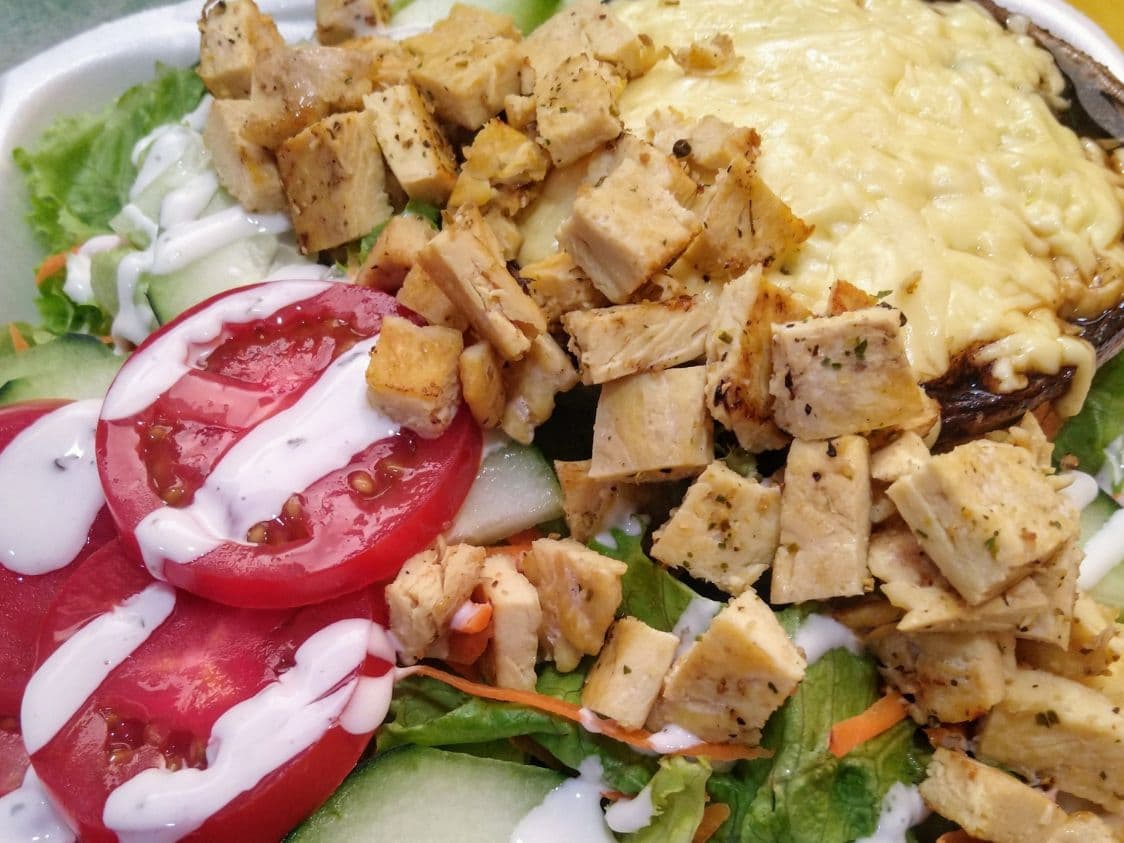 Portobello con Pollo