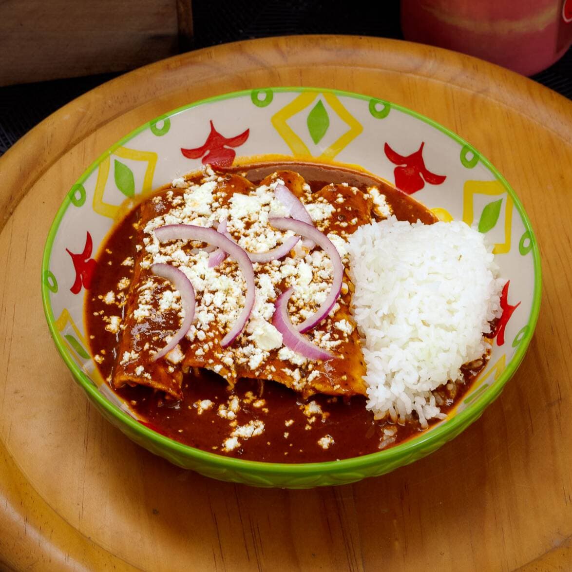Enchiladas de Mole