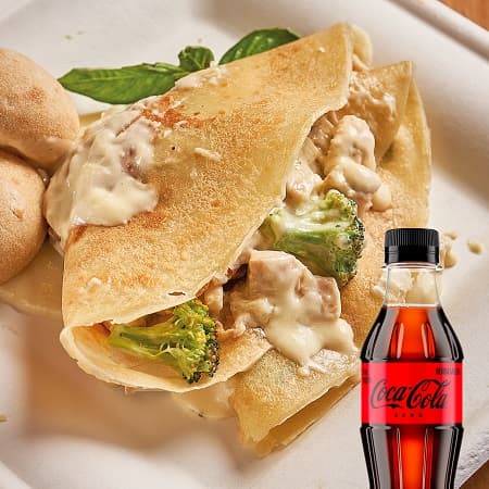 Crepe de Pollo Brocoli