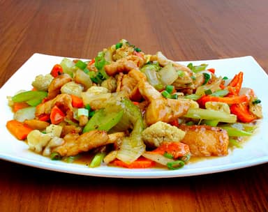 Pollo en Salsa de Ostion