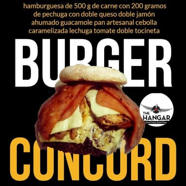 HAMBURGUESA  CONCORD