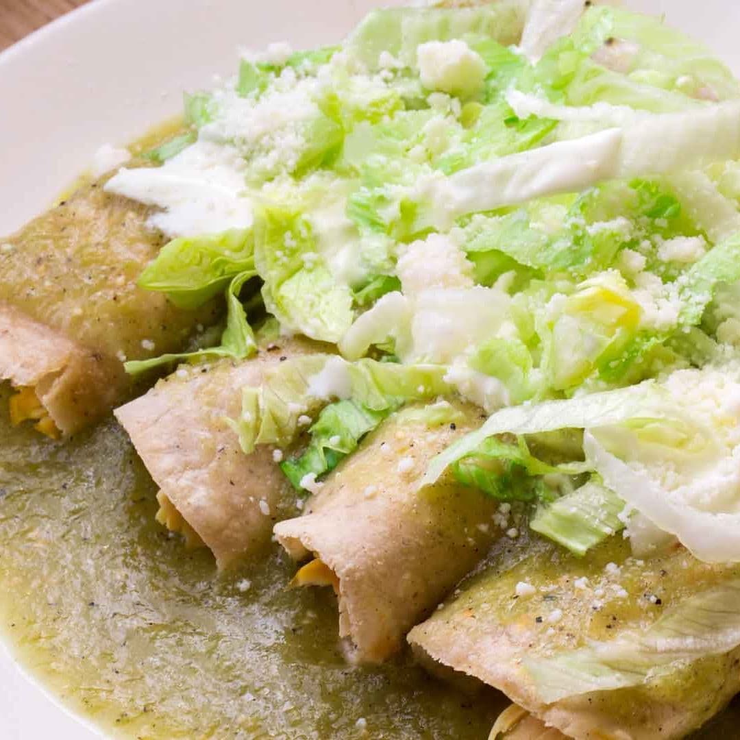 ENCHILADAS VERDES