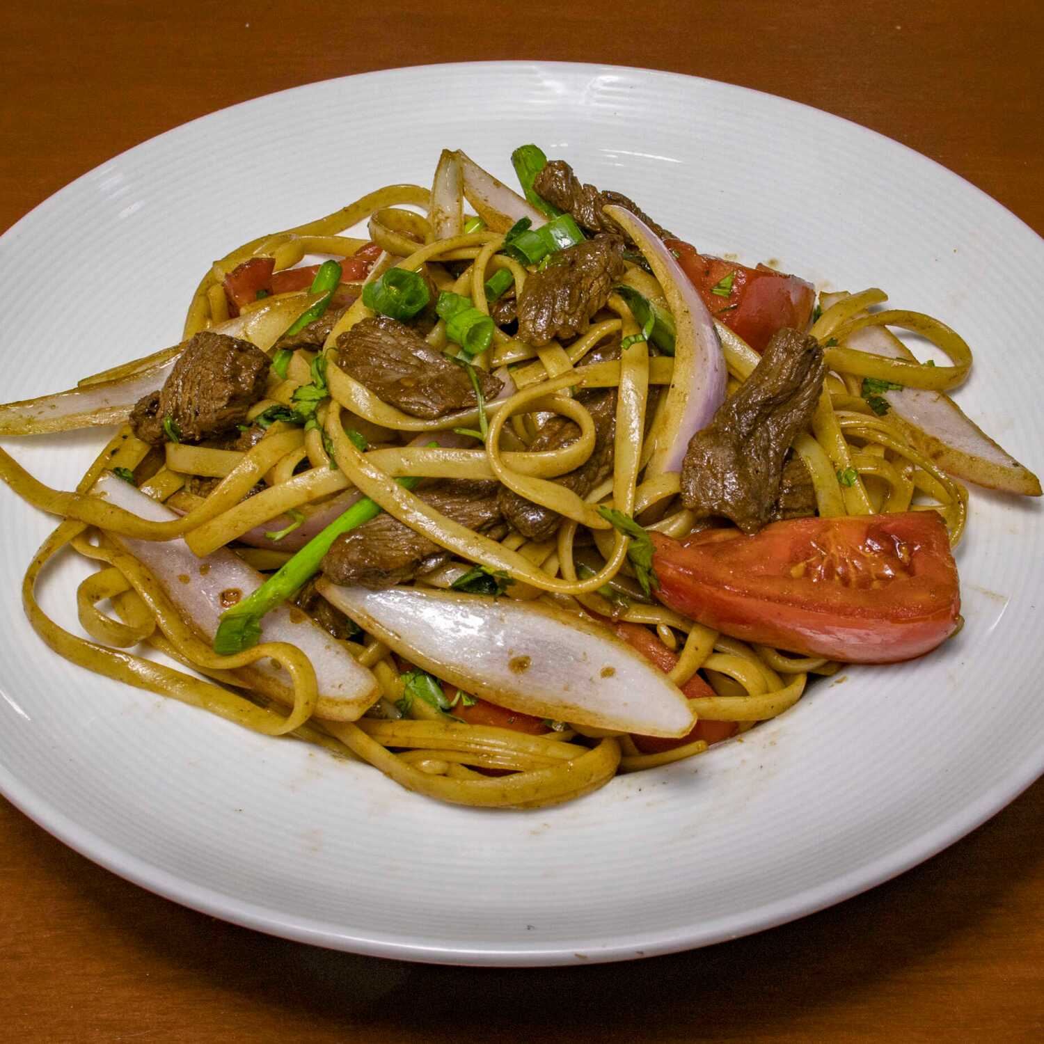 Tallarín Saltado de Carne